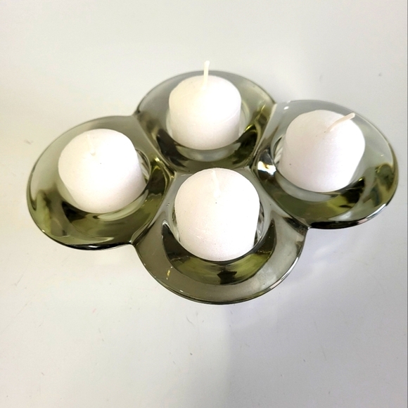 Northern Lights Cndle Holder - Picture 2 of 4